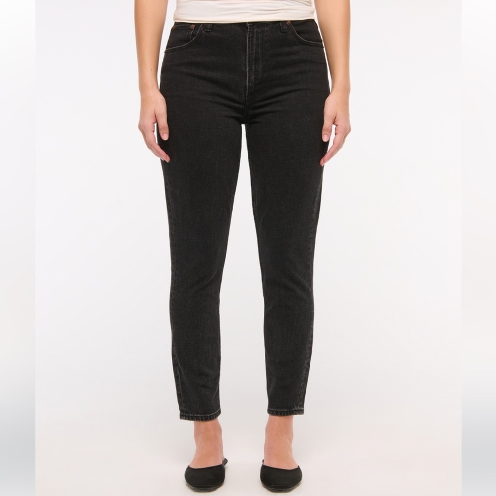 A&F Curve Love High Rise Skinny Jeans